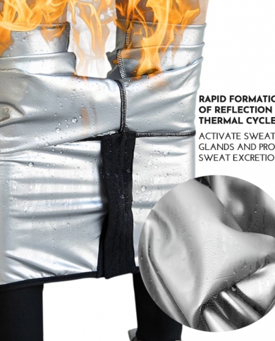 Waist Trainers Sweat Sauna Pants Body Shaper Slimming Pants Women Waist Trainer Tummy Hot Thermo Sweat Leggings Fitness 