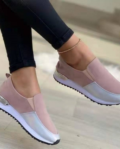 2022 Fashion Women Flats Sneakers Cut Out Suede Leather Moccasins Women Boat Shoes Platform Ballerina Ladies Casual Shoe