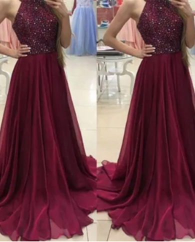Women Dress Fashion  Ladies Sleeveless Lace Long Bodycon Formal Wedding Ball Gown Party Sequin Maxi Summer Clothing  Dre