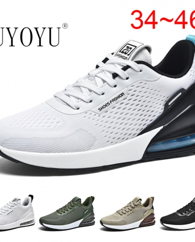 Luxury Outdoor Men Sneakers Designer Brand Air Cushion Platform Casual Breathable Shoes Mesh Jogging Tennis Mens Shoes R