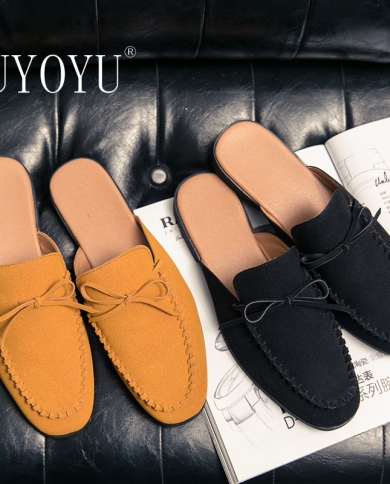 Italian Men Slippers Suede Leather Loafers Moccasins Outdoor Non Slip Man Casual Shoes Summer Loafers Fashion Mens Shoes