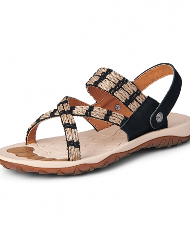 S حذاء صيفي يسمح بمرور الهواء للرجال من فيتنام ملابس رياضية مريحة للمشي جوفاء رياضية خارجية من المطاط الروماني على الرفاهية