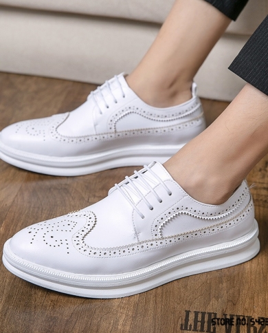 Luxury Mens White Black Patent Leather Thick Bottom Loafers Casual Moccasins Oxfords Driving Shoes Wedding Party Prom F