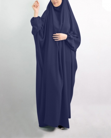 Vestido Hijab musulmán con capucha elegante para mujer