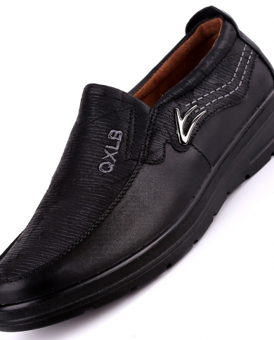 Mocassins Masculinos Casuais Respiráveis ​​Confortáveis ​​Sapatos Oxfords de Caminhada Antiderrapante Condução Plana Negócios De