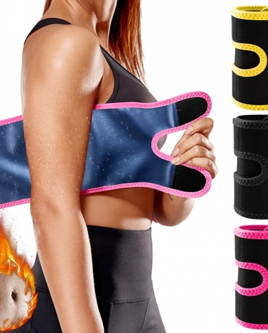 Arm Trimmers Sauna Sweat Bands Women Arm Slimmer Trainer Anti Cellulite Arm Shapers Weight  Reducer Loss Workout Body Sh