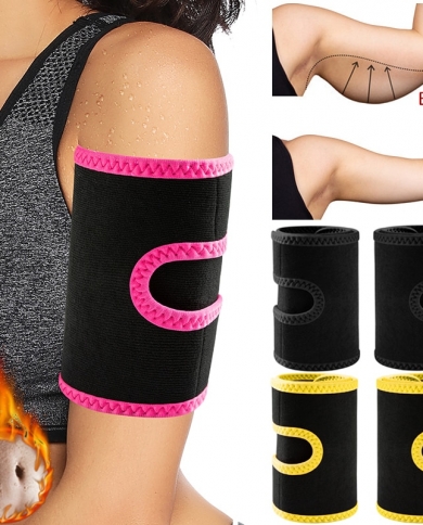Arm Trimmers Sauna Sweat Band For Women Sauna Effect Arm Slimmer Anti Cellulite Arm Shapers Weight Loss Workout Body Sha