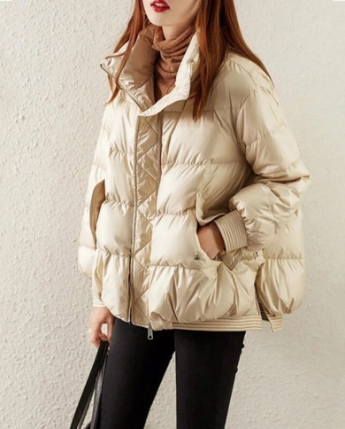 2022 New Winter Jacket High Quality Stand Callor Coat Women Fashion Jackets Winter Warm Woman Clothing Casual Parkas
