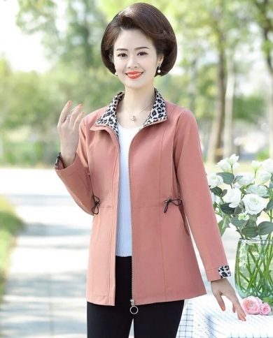 2022 New Autumn Women Jacket Windbreaker Female Jackets Loose Basic Coat Casual Outwear