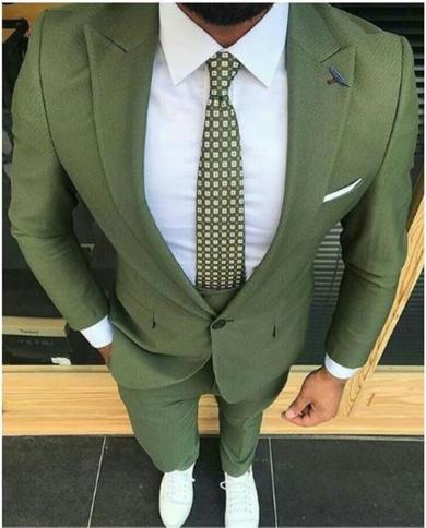 2022 High Quality Mens Suit Groom Jacket Peak Lapel Groomsmen Best Man Mens Wedding Suits Three Pieces jacketpantsve