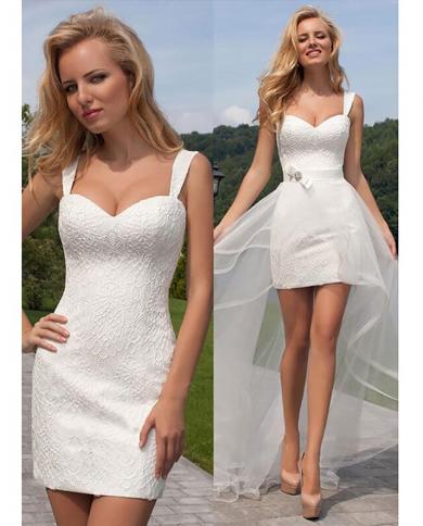  Ladies Double Strap Sweetheart Lace Tulle Robe Sleeveless Luxury Elegant Wedding Beach A Line Dress 2023 Bridal Dress N