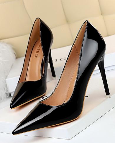 Zapatos de tacón alto de 10,5 cm para mujer, zapatos de boda para mujer, punta estrecha, color marrón desnudo, tacones clásicos 