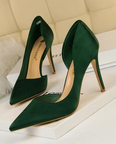 Zapatos de tacón a la moda para mujer, zapatos de punta estrecha, zapatos de tacón alto para mujer, zapatos de tacón de aguja do