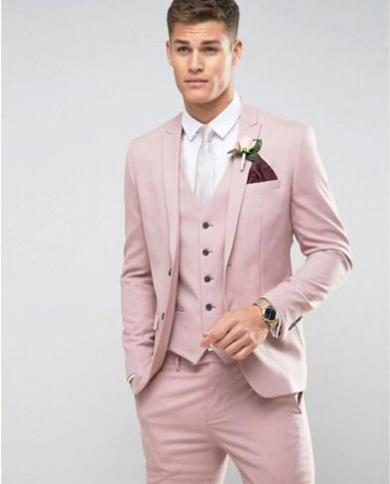 Wedding Suits For Men Black Men Suits Satin Shawl Lapel Tuxedo For Marriage Prom Handsome Groom Tuxedo Groomsman Costume
